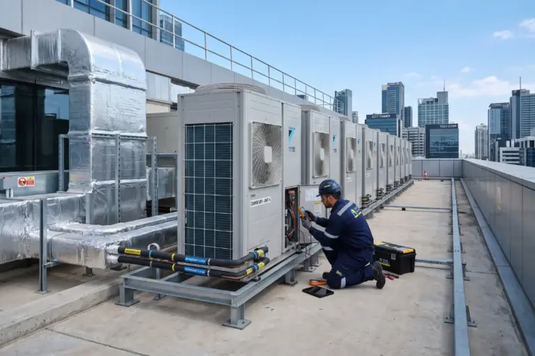 Sistemas Multi-Split, VRF/VRV e grandes projetos de climatização